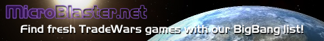 Find fresh TradeWars games with our BigBang list!